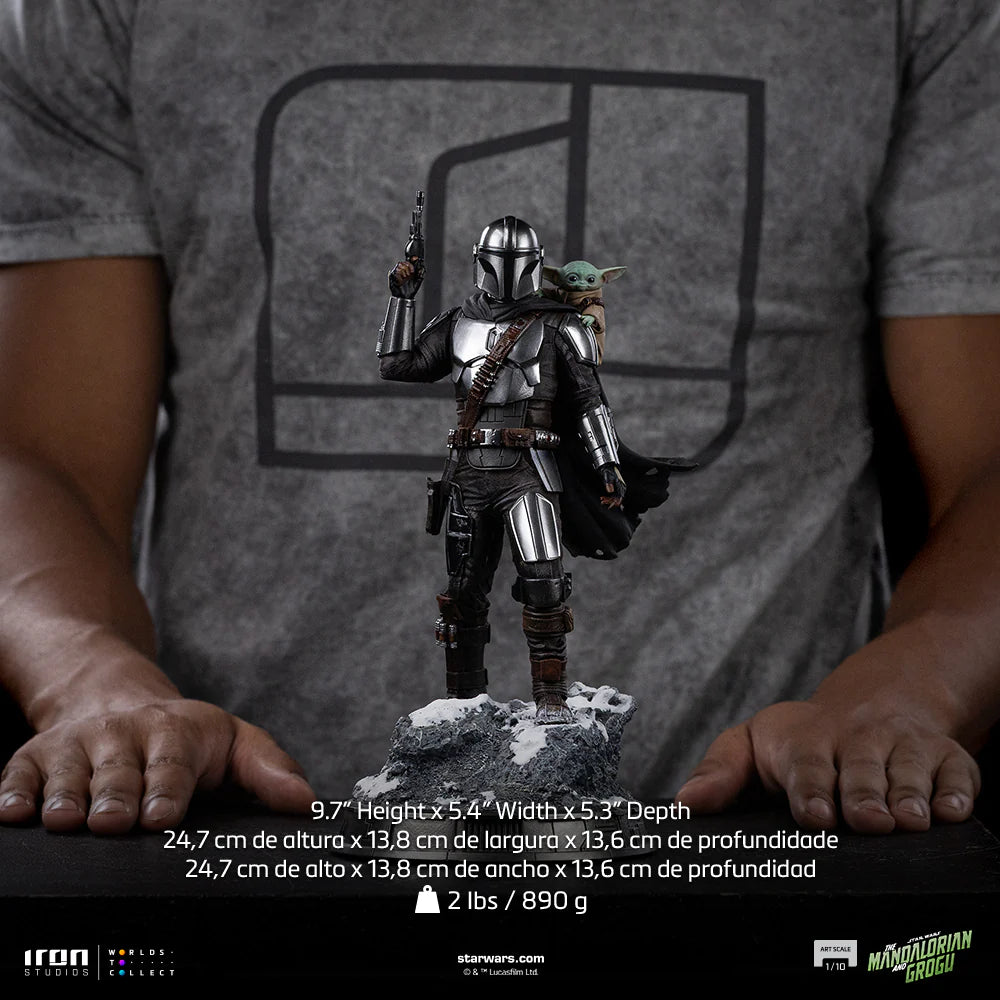 Star Wars Mandalorian and Grogu 1/10 Art Scale