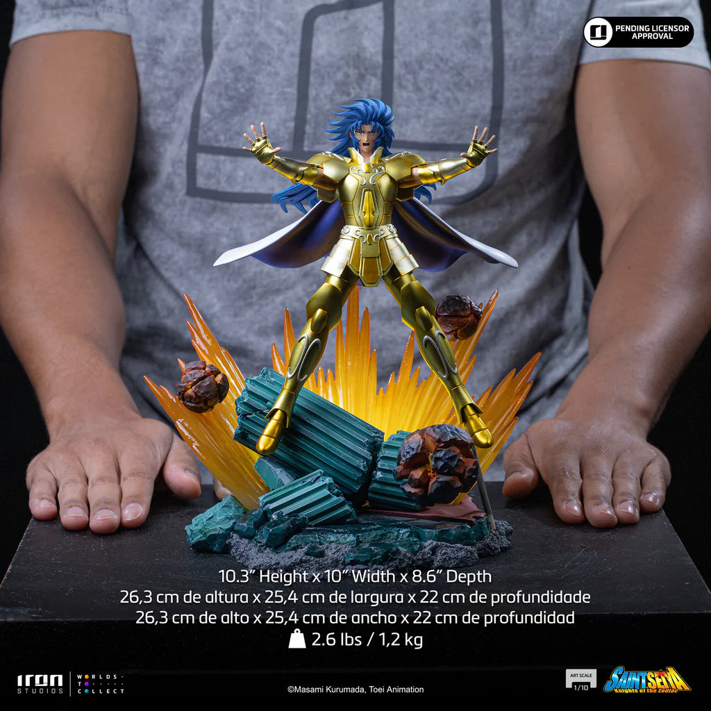 Statue Gemini Saga Saint Seiya Art Scale 1/10