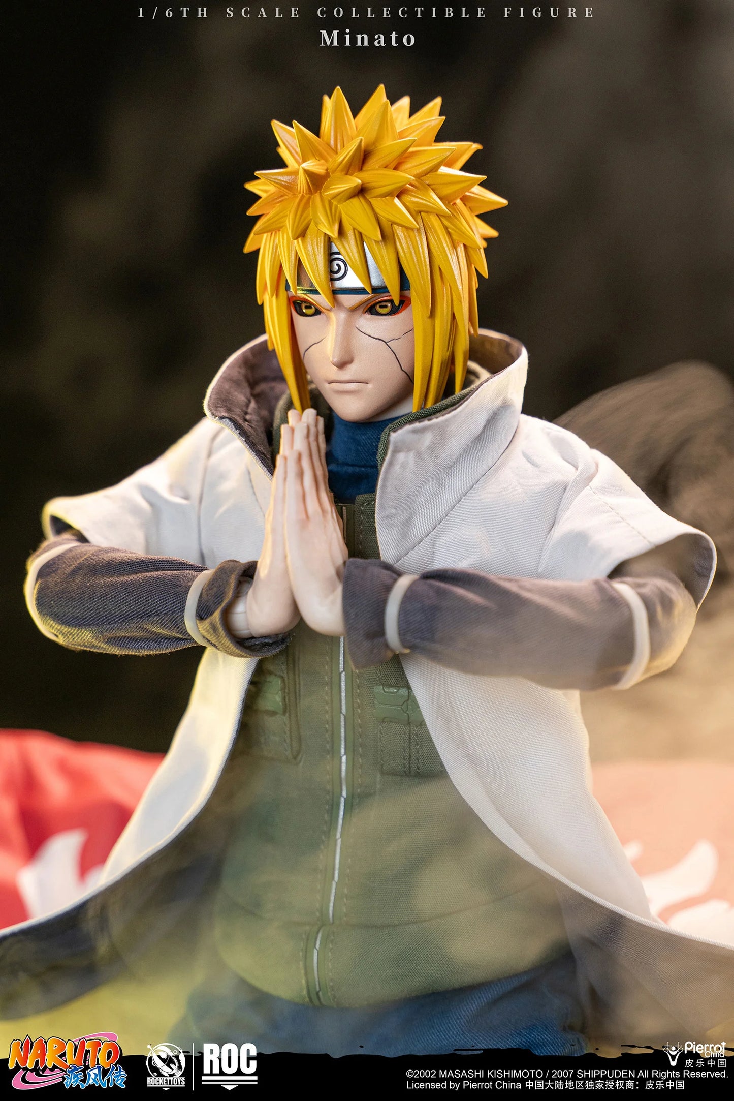 Naruto Shippuden Rocket Toys Namikaze Minato (4º Hokage)