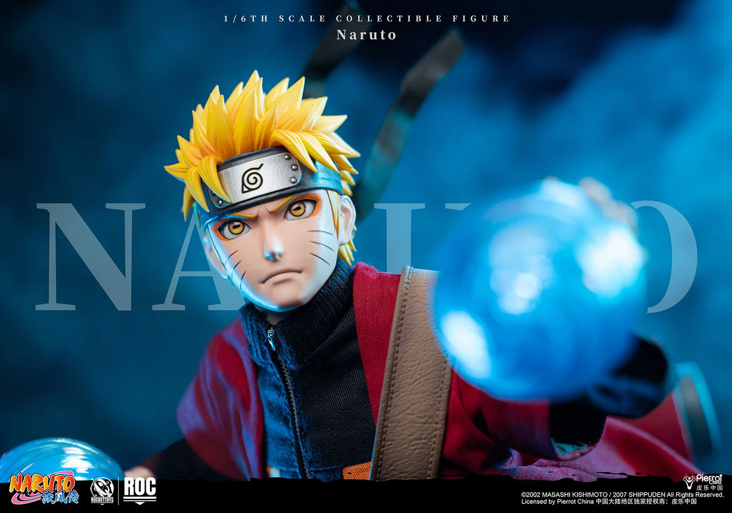 Naruto Shippuden Rocket Toys Uzumaki Naruto Modo Sabio
