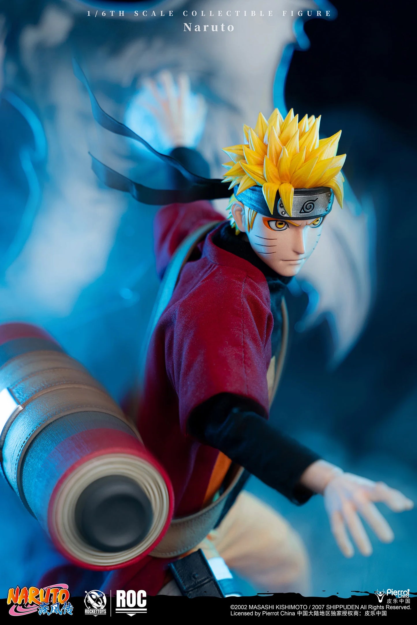 Naruto Shippuden Rocket Toys Uzumaki Naruto Modo Sabio