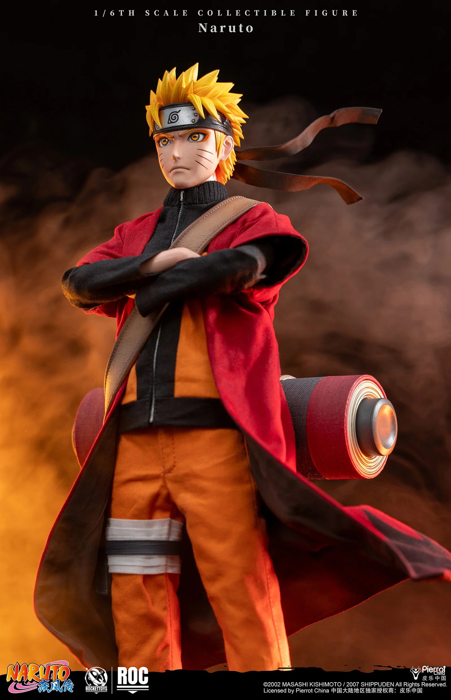 Naruto Shippuden Rocket Toys Uzumaki Naruto Modo Sabio
