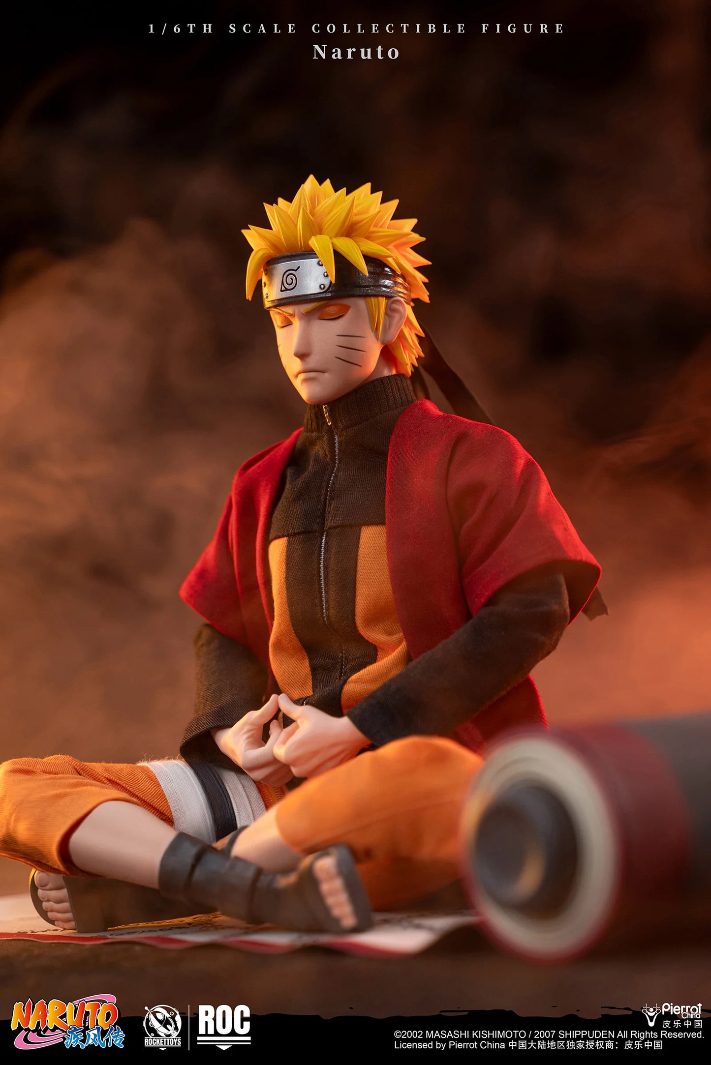Naruto Shippuden Rocket Toys Uzumaki Naruto Modo Sabio
