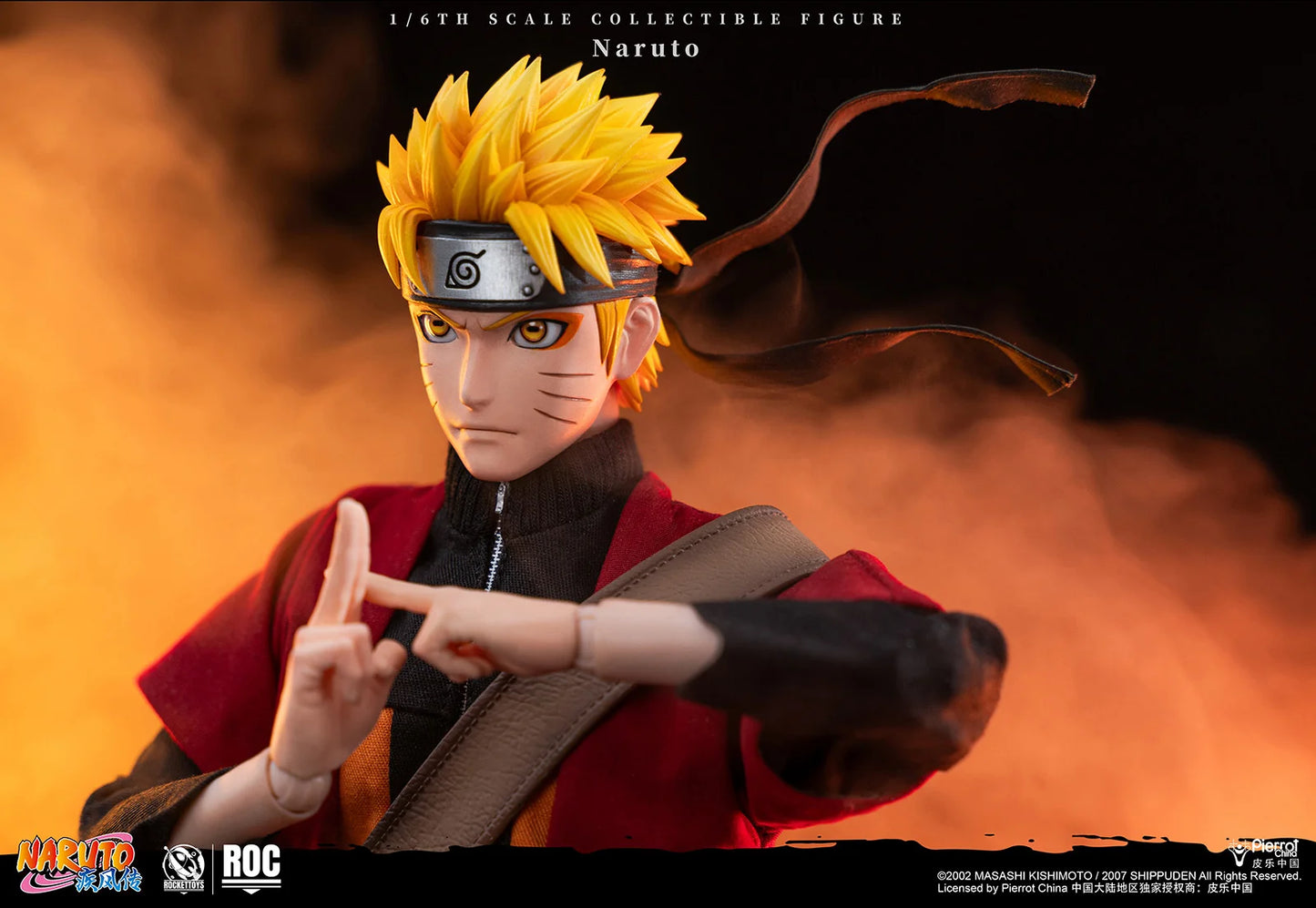 Naruto Shippuden Rocket Toys Uzumaki Naruto Modo Sabio