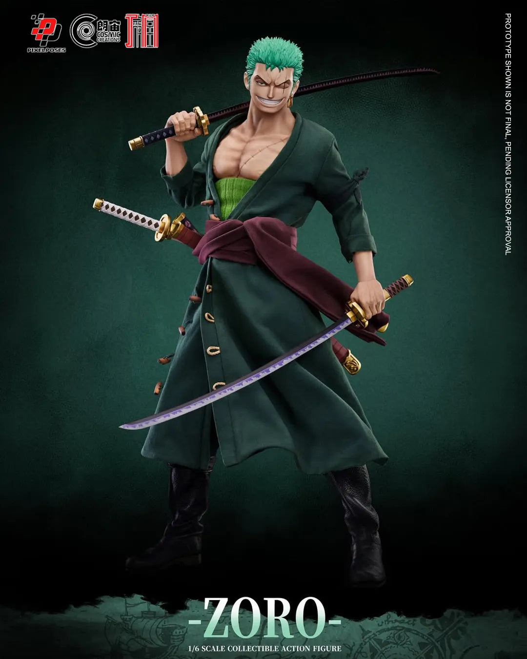 Pixel Poses RORONOA ZORO 1/6 Scale [Deluxe Version]