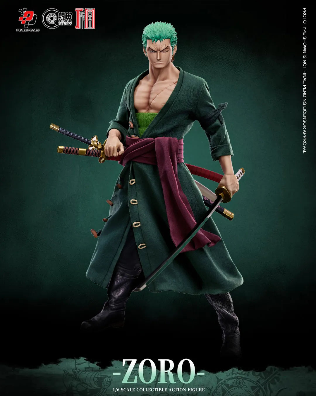 Pixel Poses RORONOA ZORO 1/6 Scale [Deluxe Version]