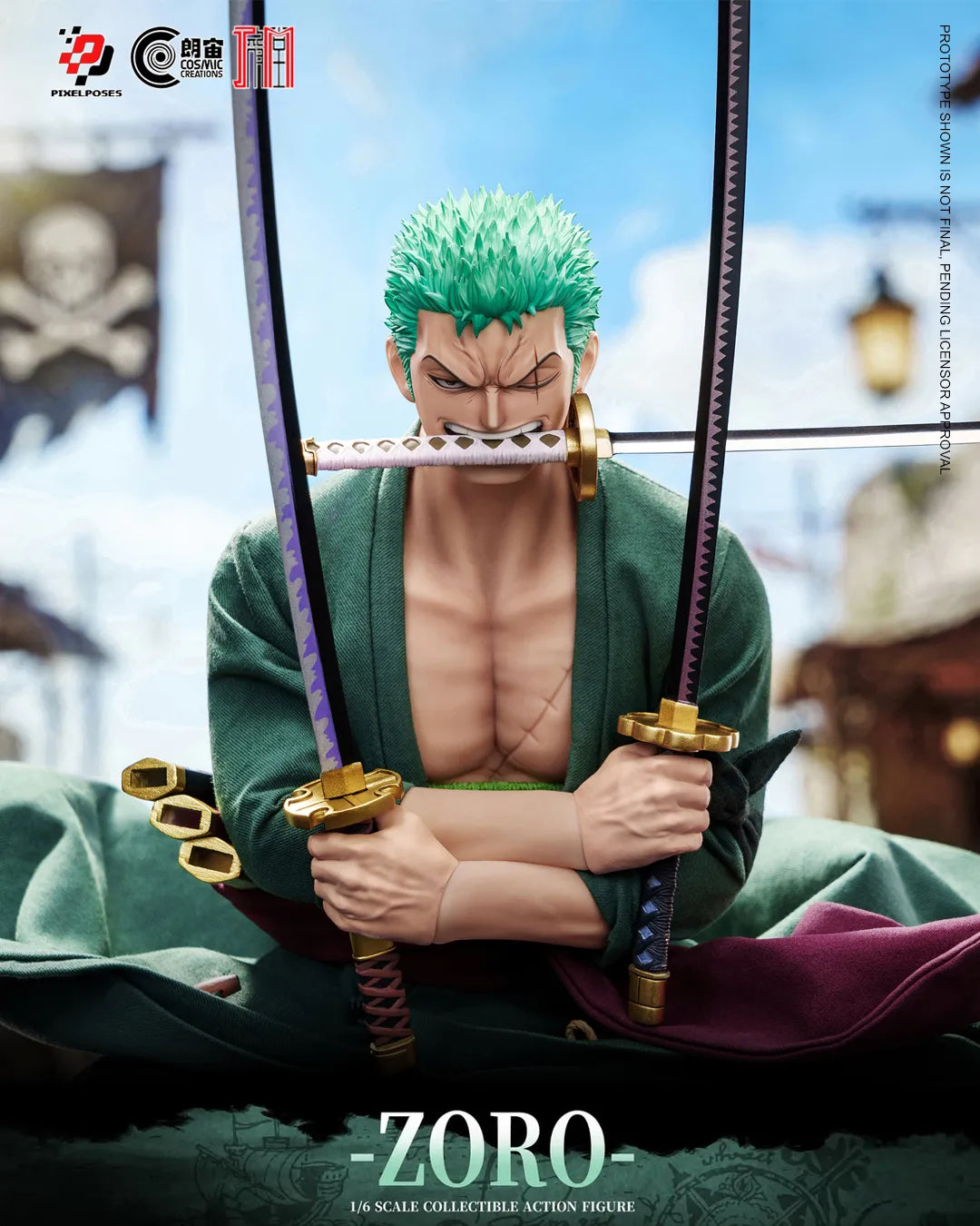 Pixel Poses RORONOA ZORO 1/6 Scale [Deluxe Version]