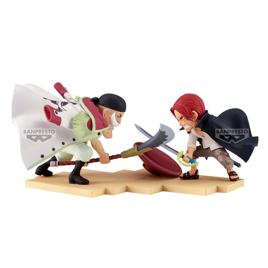 One Piece World Collectable Figure Log Stories Edward Newgate vs. Shanks