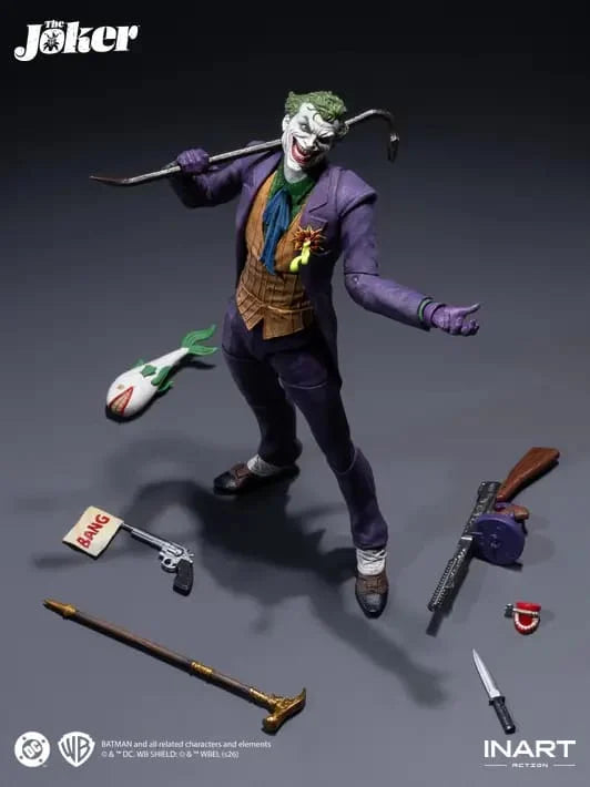DC Comics InArt The Joker 1/12 Scale Action Figure