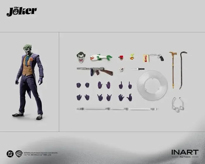 DC Comics InArt The Joker 1/12 Scale Action Figure