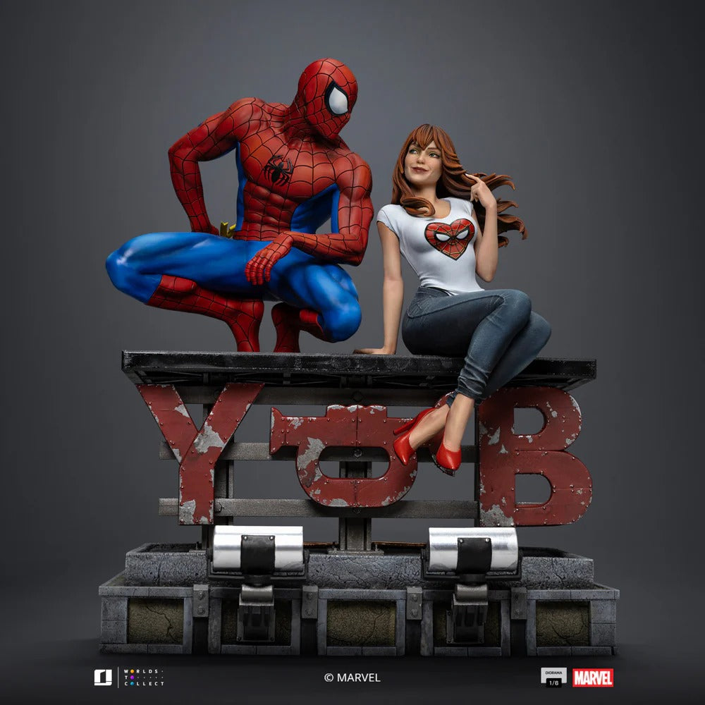 Marvel Comics Spider-man and Mary Jane - Art Scale 1/10