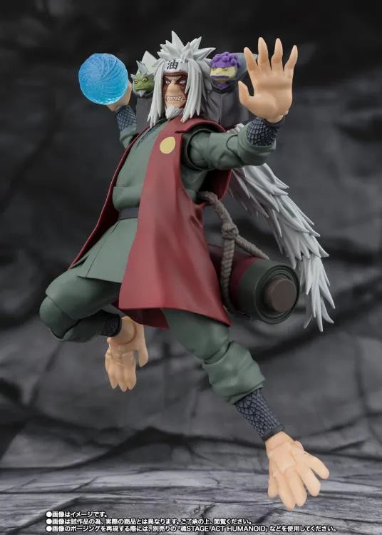 SH Figuarts Jiraiya Hidden Leaf Heroic Master Sage Sage Mode