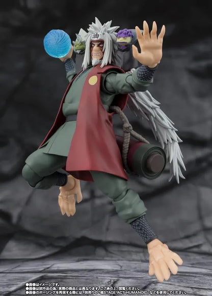SH Figuarts Jiraiya Hidden Leaf Heroic Master Sage Sage Mode