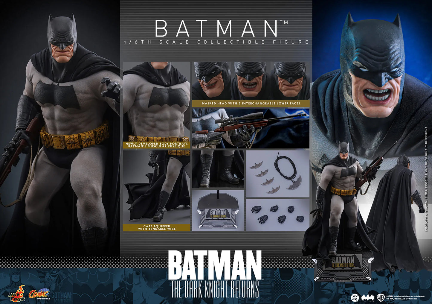 The Dark Knight Returns CMS024 Batman 1/6th Scale