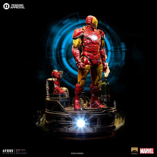 Iron Man Unleashed Iron Man Deluxe 1/10 Art Scale Limited Edition Statue