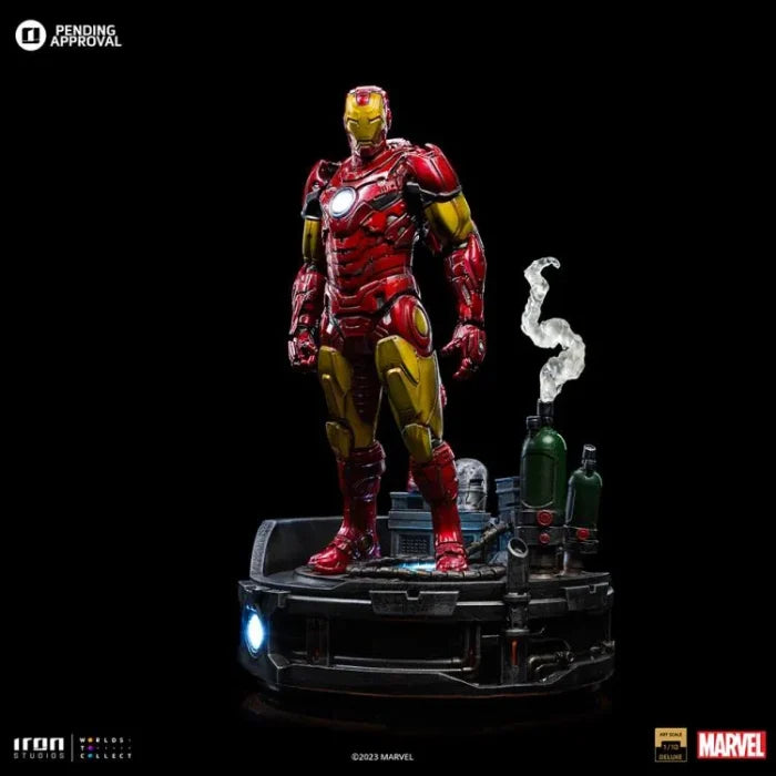 Iron Man Unleashed Iron Man Deluxe 1/10 Art Scale Limited Edition Statue