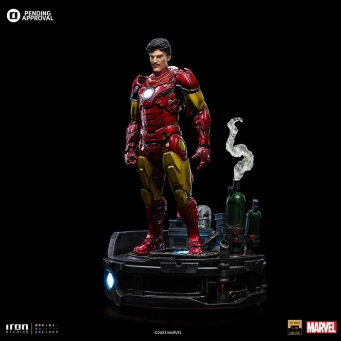 Iron Man Unleashed Iron Man Deluxe 1/10 Art Scale Limited Edition Statue