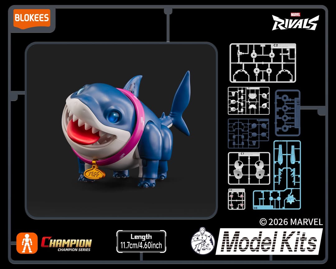 Marvel Rivals Champion Class Jeff the Land Shark