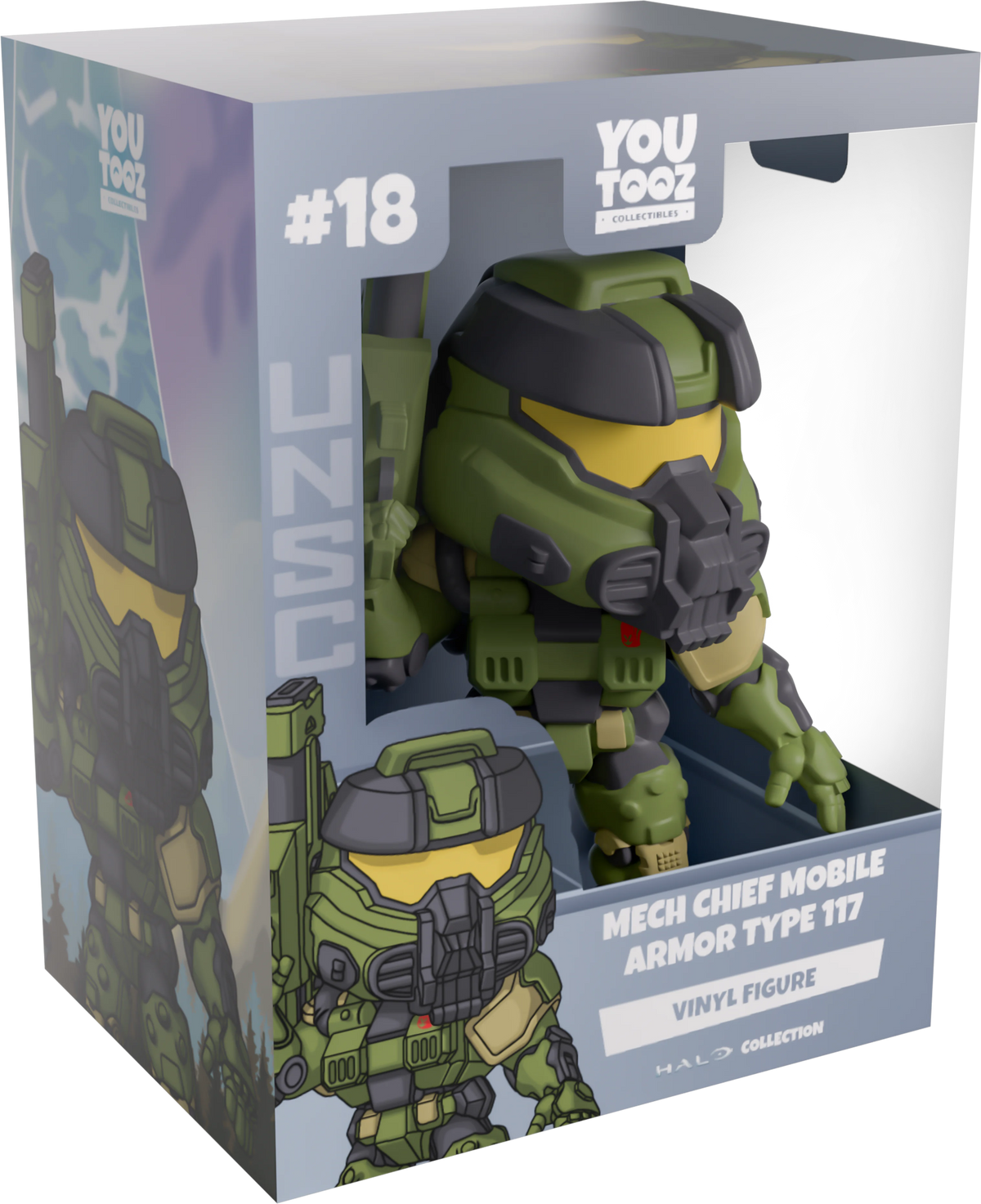 Halo Custom Games Mech Chief Mobile Armor Type 117 Vinyl Figure
