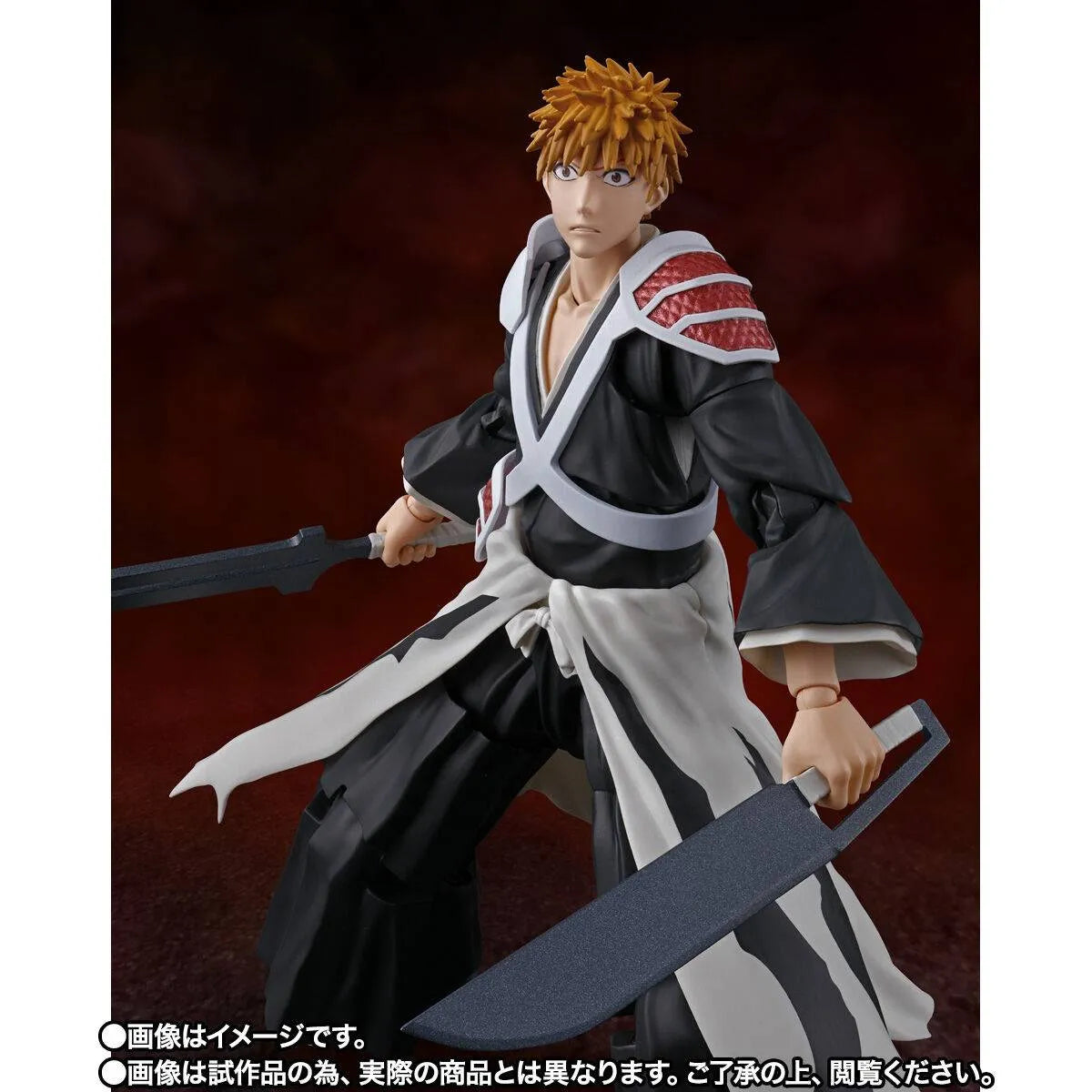 SH Figuarts Bleach Thousand Year Blood War Ichigo Kurosaki Dual Zangetsu