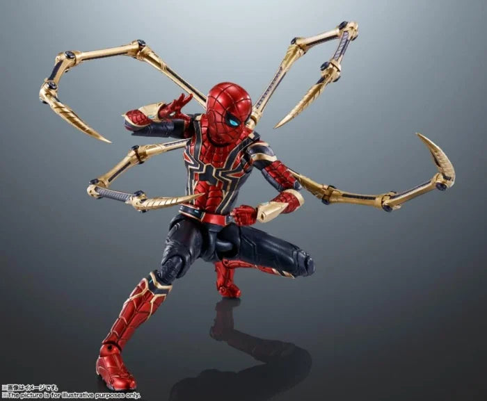 Spider Man No Way Home SH Figuarts Iron Spider Action Figure