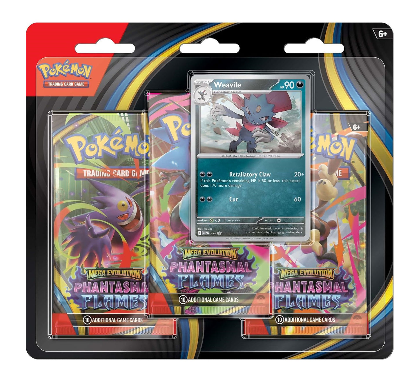 Phantasmal Flames 3-Pack Blister